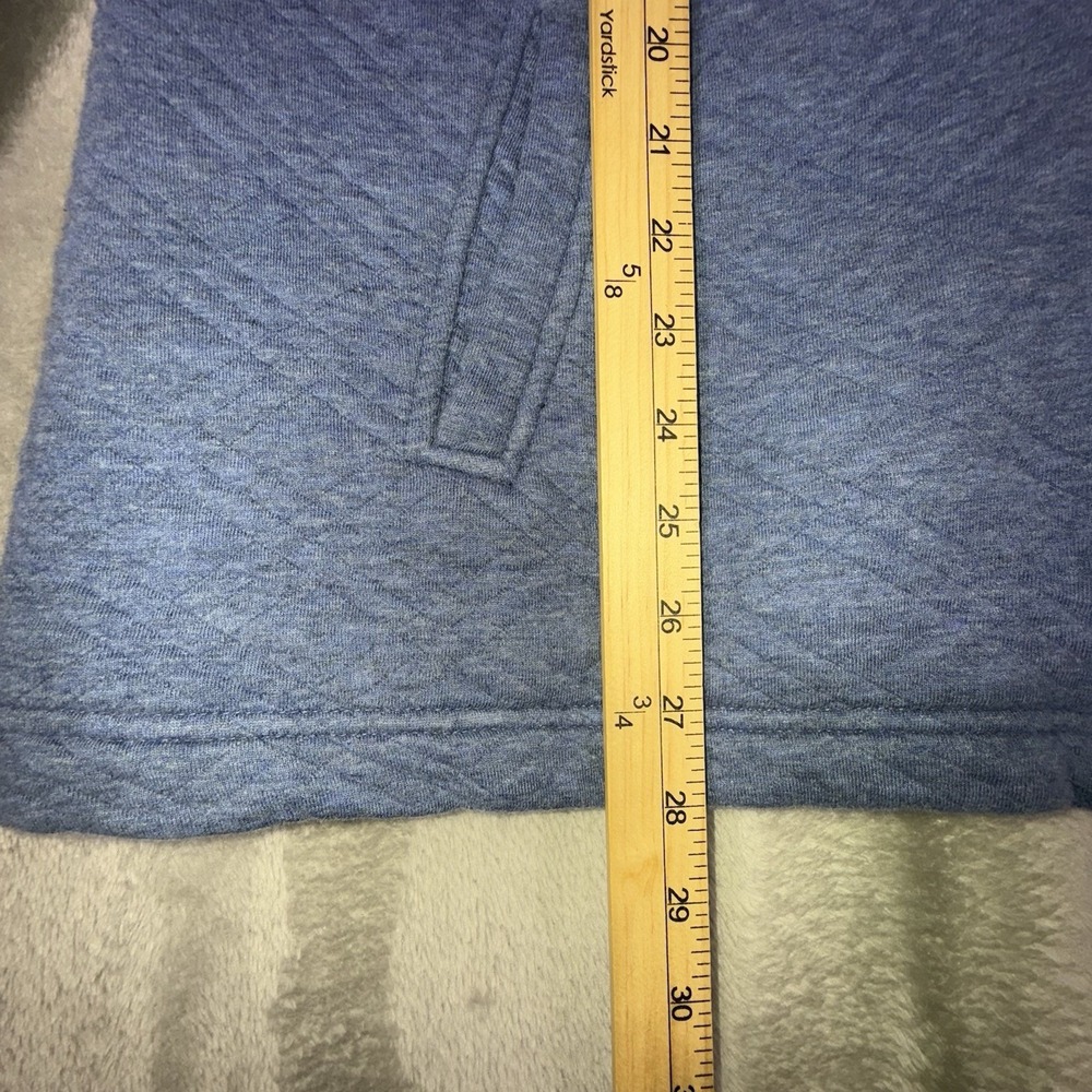 L.L. Bean Jacket Womens Light Blue Sherpa Lined Quilted Fleece Zip Classic - Picture 4 of 9
